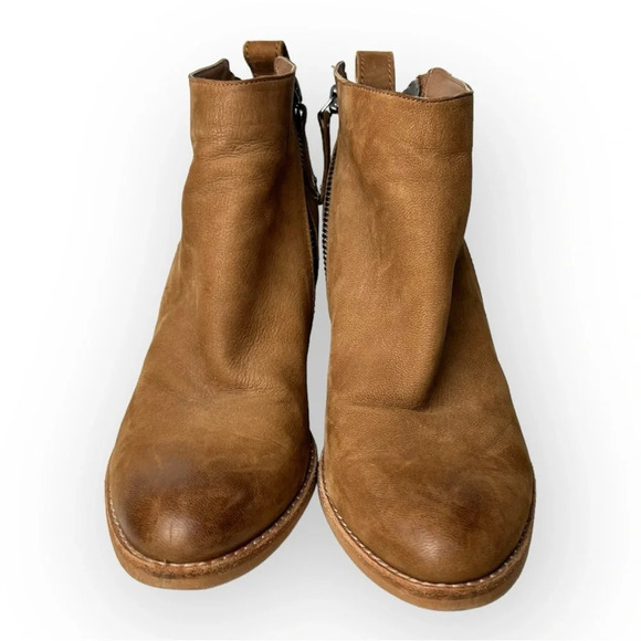 Dolce Vita Jaeger Teak Brown Nubuck Booties 9.5 - Picture 2 of 7